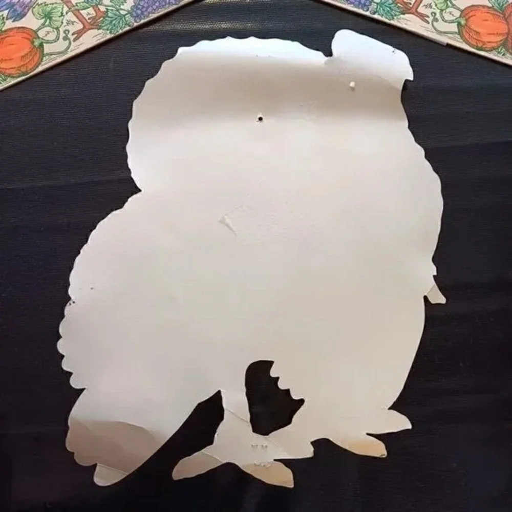 VTG Beistle Thanksgiving Turkey Cutouts‎ Lot 3 Fall Harvest Cardboard Decor